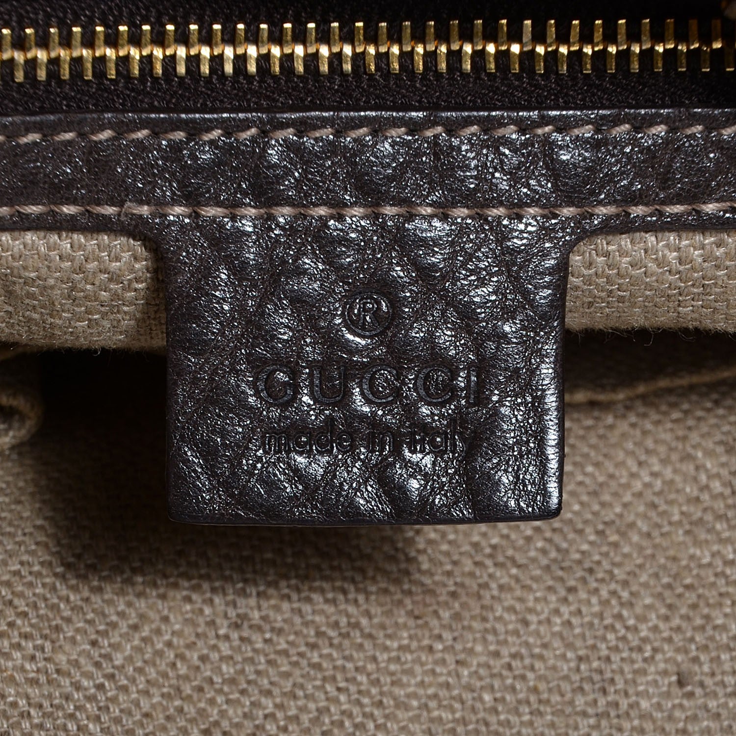 Gucci Monogram Medium Darwin Convertible Backpack Brown 6 of 9