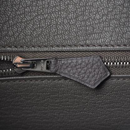 Hermes Togo Birkin 25 Etain 19 of 37