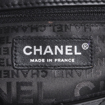 Chanel Patent Quilted Medium Diagonal CC Flap Black 6 of 7