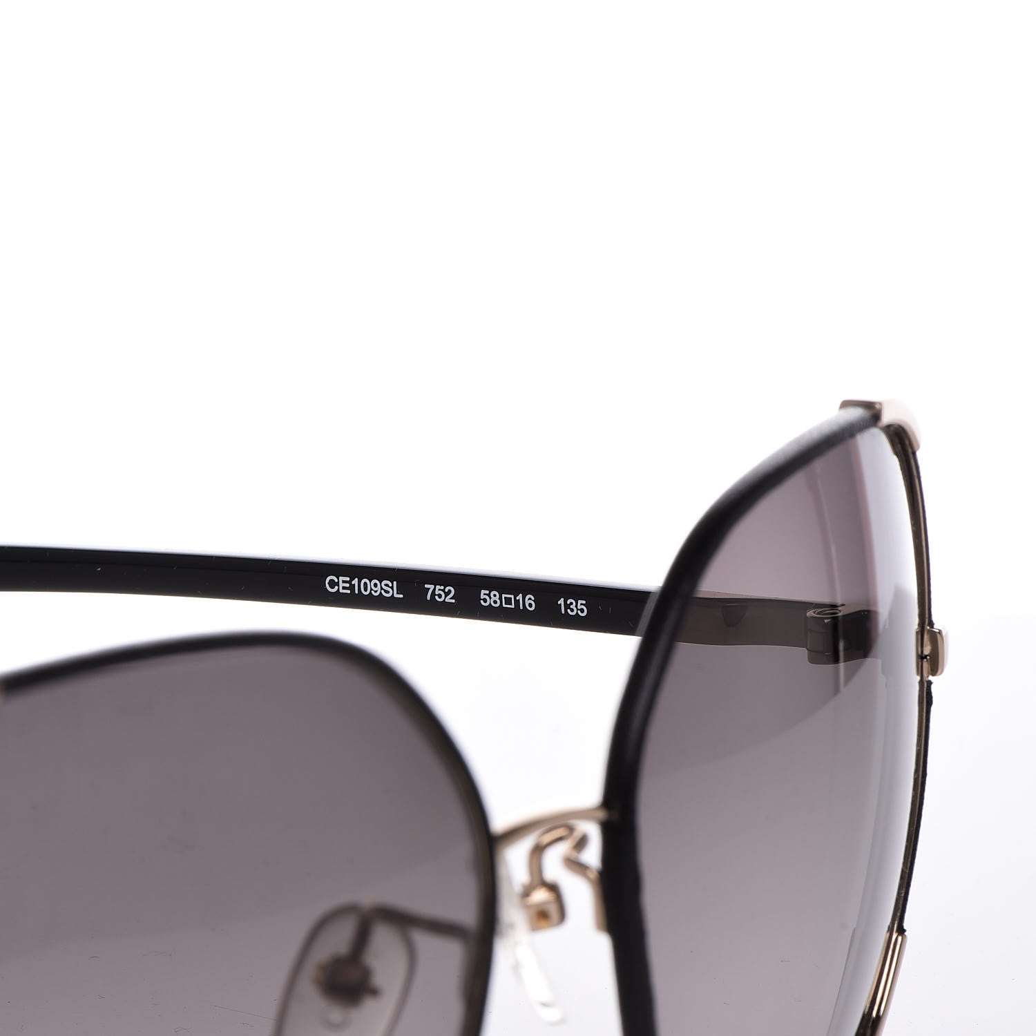Chloe Sunglasses CE109SL Black Gold 6 of 8