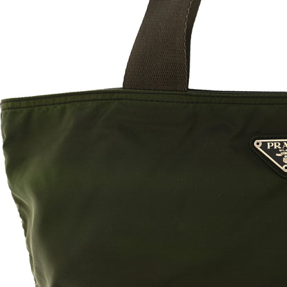 Prada Nylon Zip Tote Bag Mimetico 11 of 14