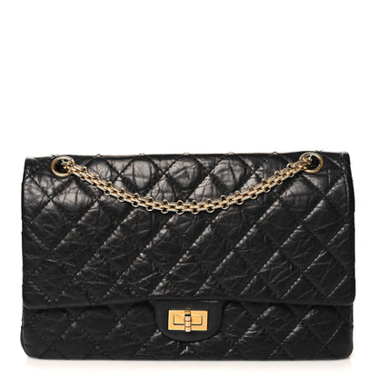 Chanel Aged Calfskin Quilted 2.55 Reissue 226 Flap Black 1 of 11