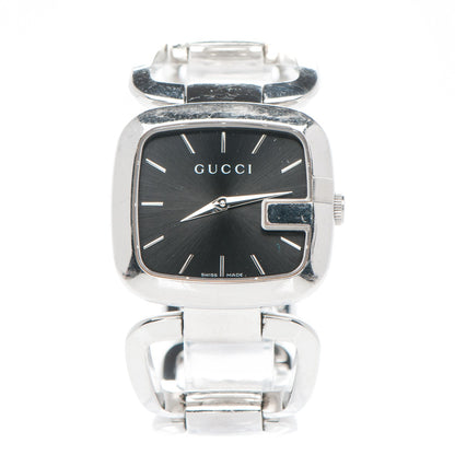 Gucci Stainless Steel 32mm G-Gucci Square Quartz Watch Black 1 of 5