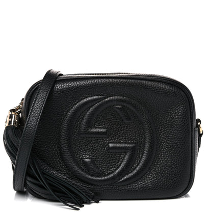 Gucci Pebbled Calfskin Small Soho Disco Bag Black 1 of 11
