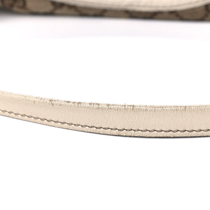 Gucci Monogram Medium New Britt Hobo Off White 22 of 22