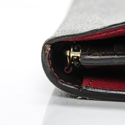 Louis Vuitton Monogram Emilie Wallet Fuchsia 8 of 8