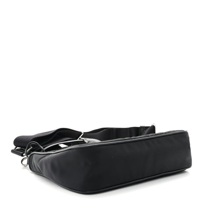 Prada Nylon Re-Edition 2005 Shoulder Bag Black 4 of 10