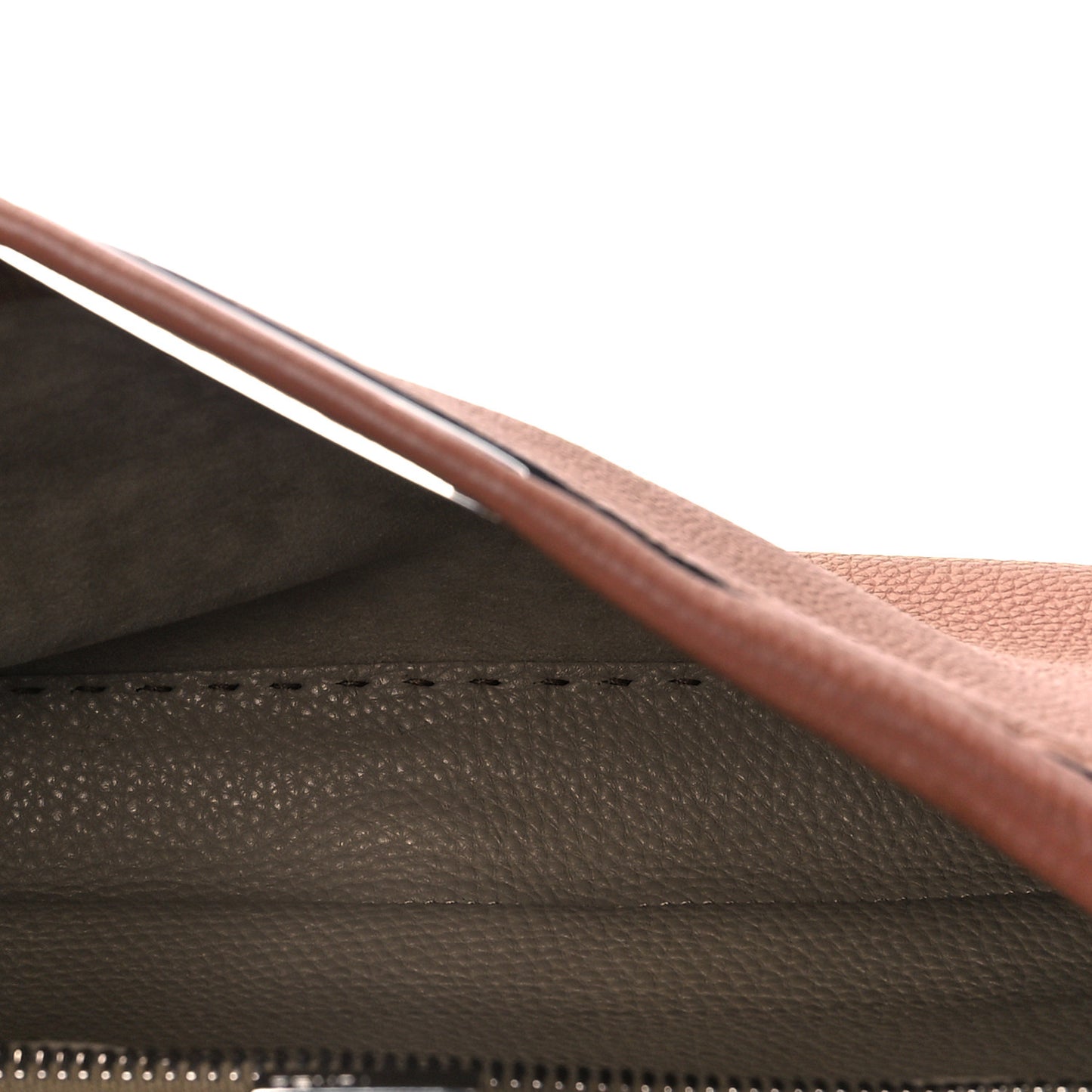 Cuoio Romano Selleria Bi-Color Medium Peekaboo Iconic Satchel Mou Deserto