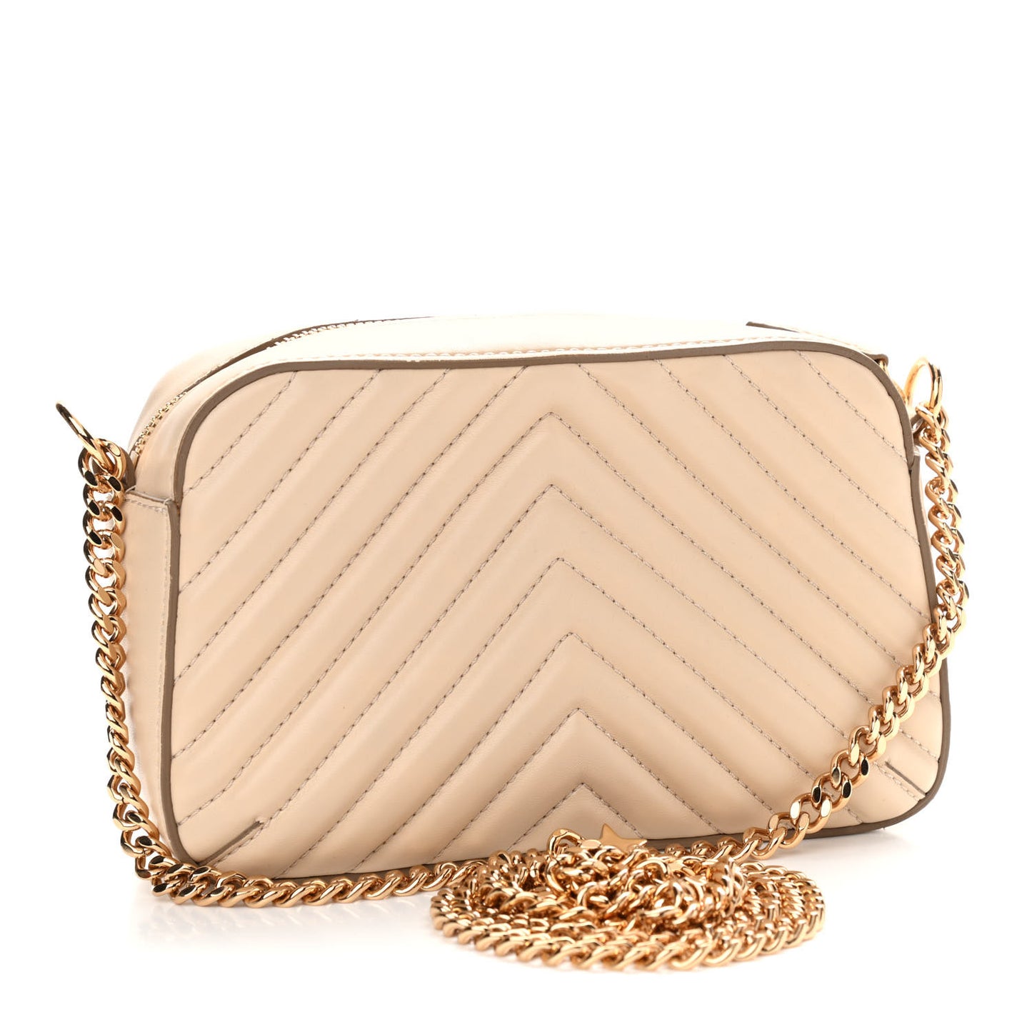 Eco Alter Nappa Star Patch Shoulder Bag Cream