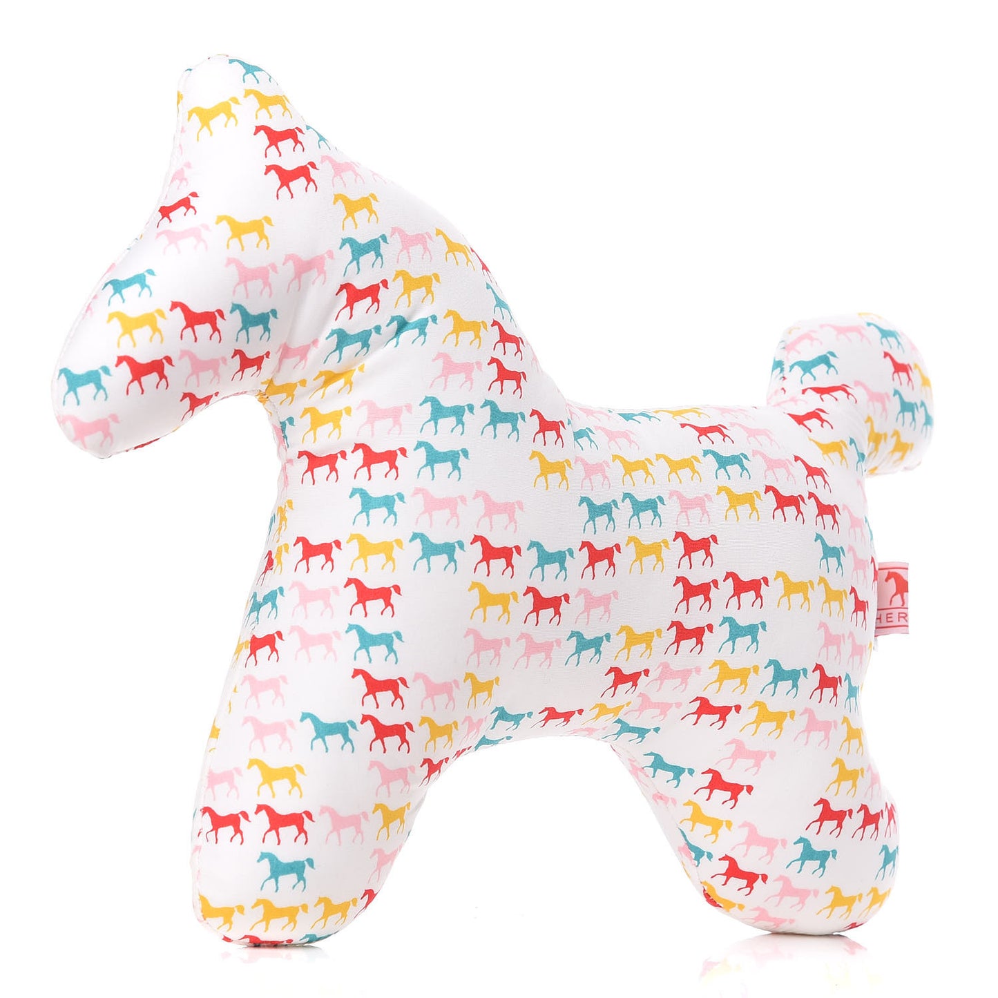 Cotton Large Plush Horse Toy White
