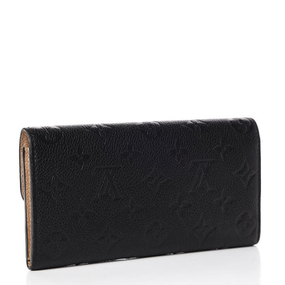 Louis Vuitton Empreinte Emilie Wallet Black Dune 3 of 10