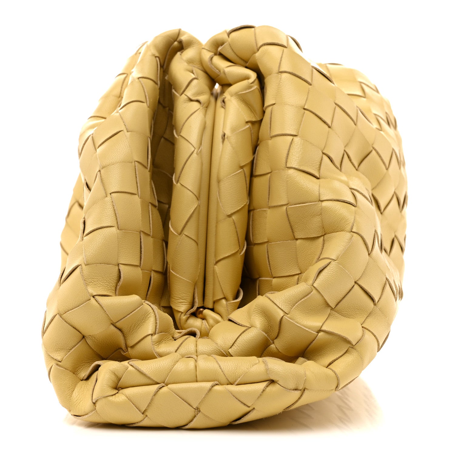 Bottega Veneta Nappa Maxi Intrecciato The Pouch Oversized Clutch
