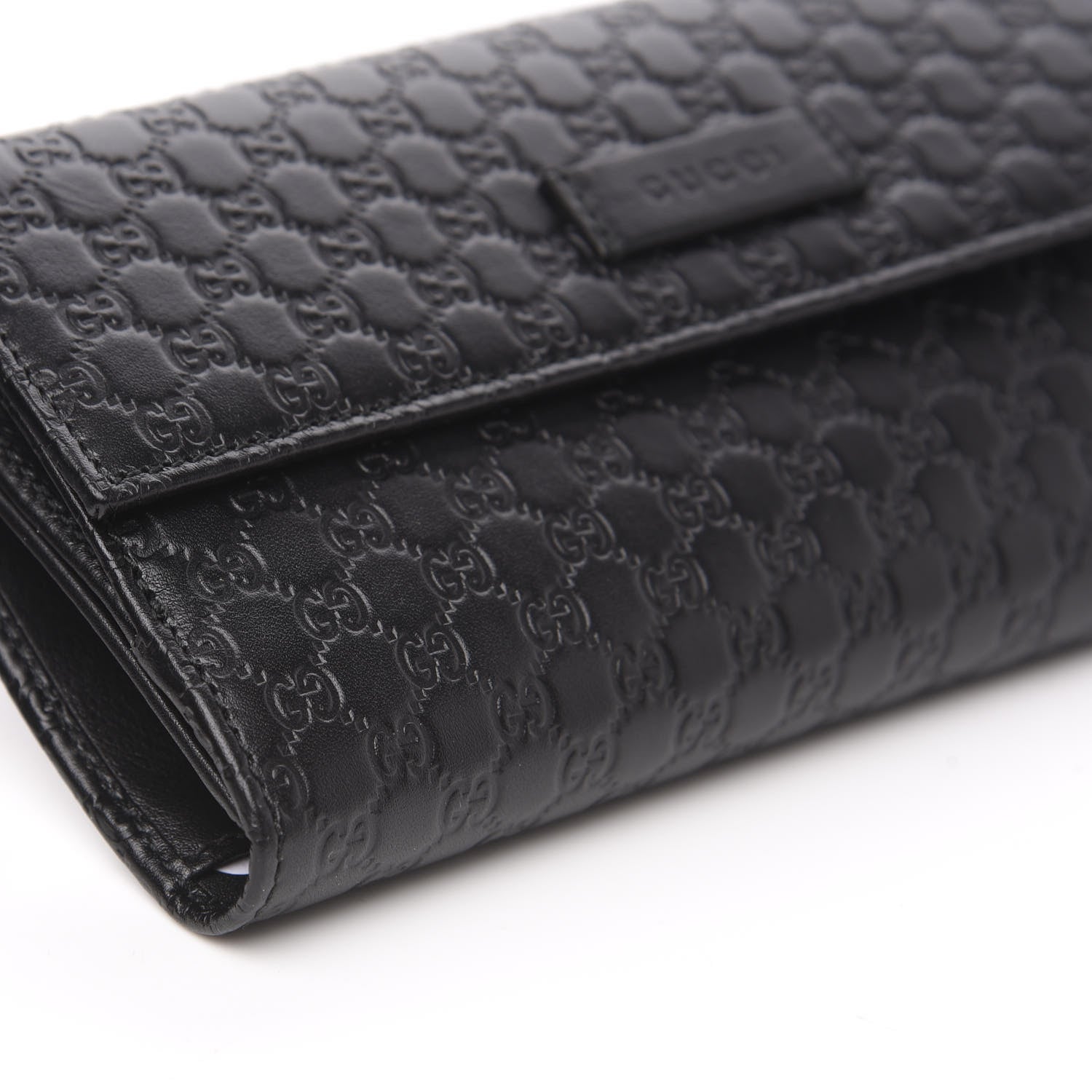 Gucci Microguccissima Continental Flap Wallet Black 7 of 9