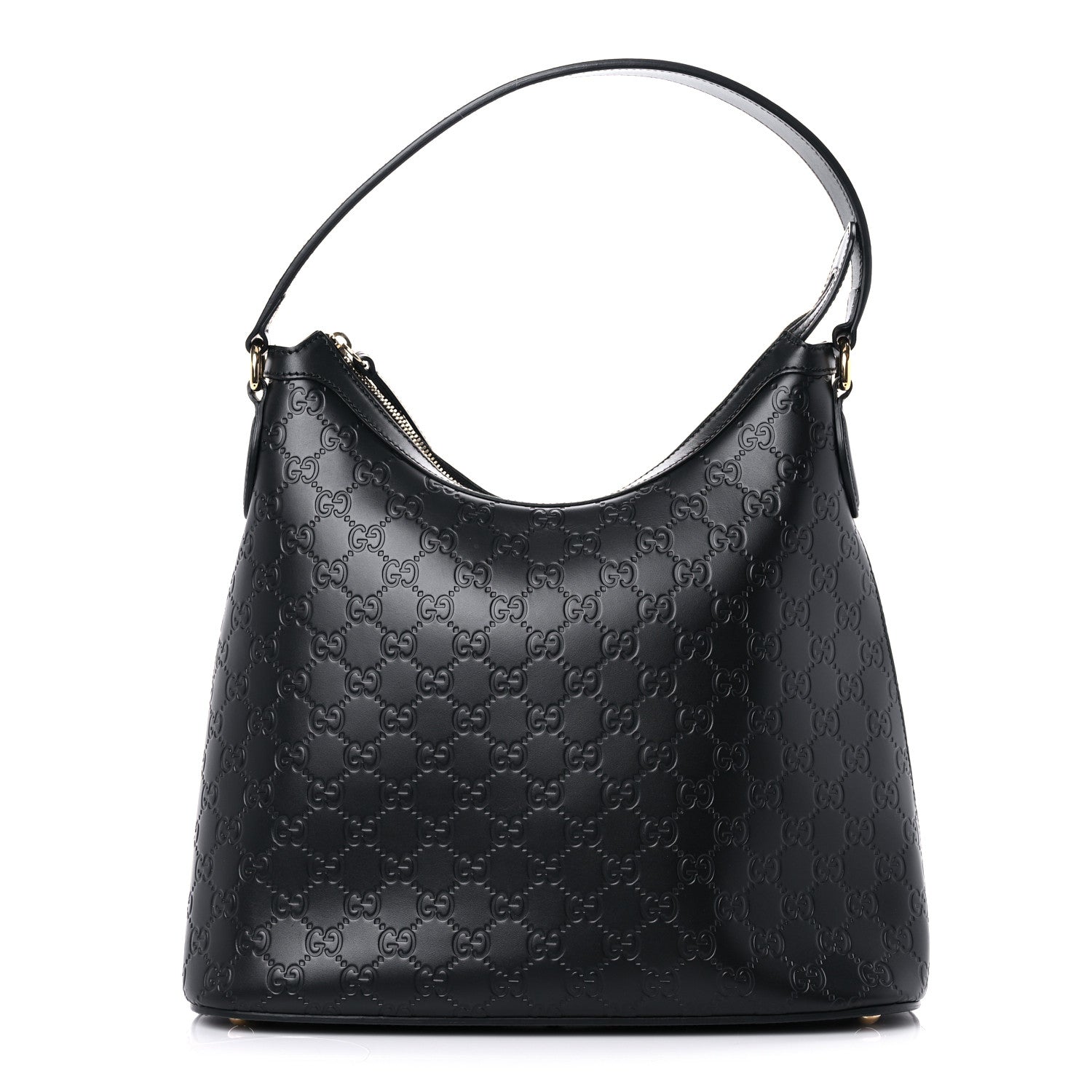 Gucci Guccissima Linea A Hobo Black 1 of 10