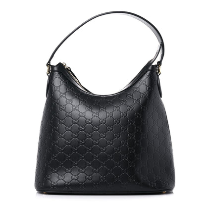 Gucci Guccissima Linea A Hobo Black 1 of 10
