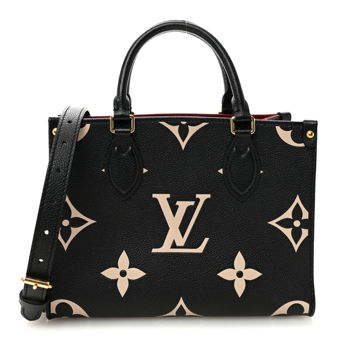 Empreinte Monogram Giant Onthego PM Black Beige