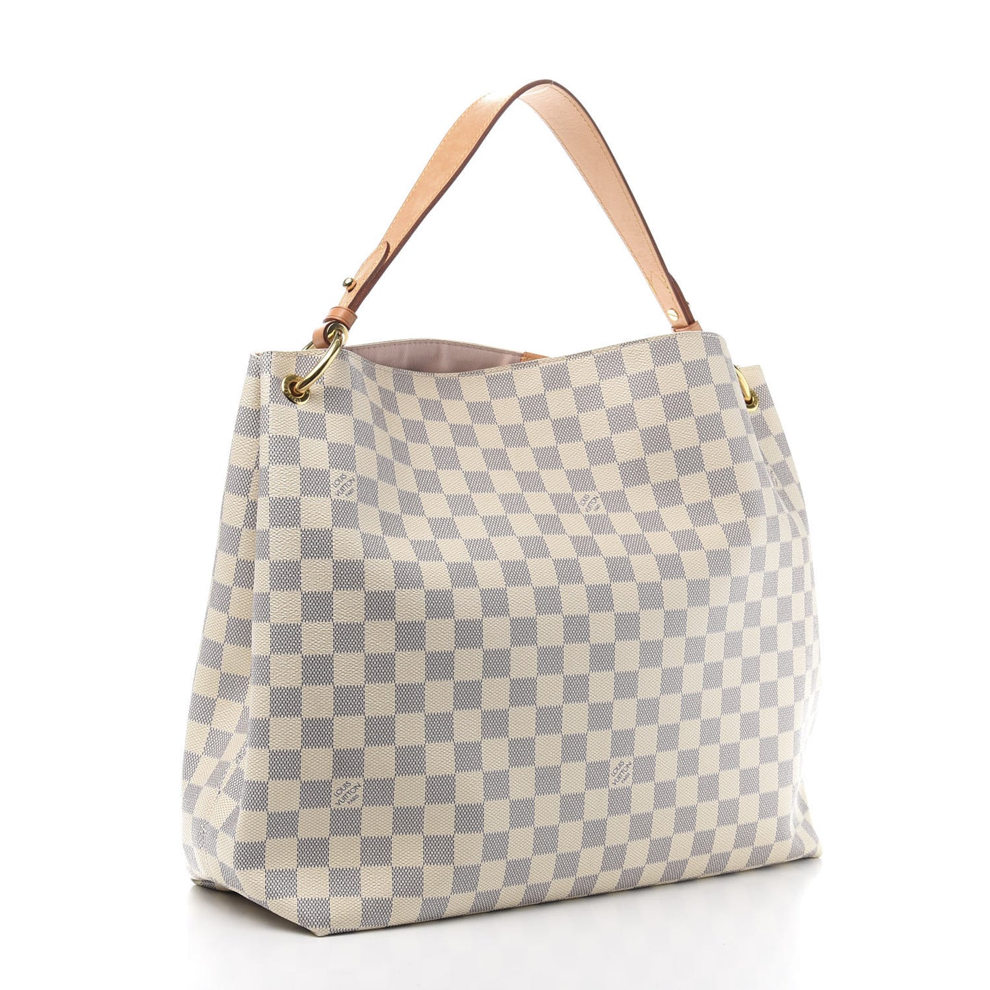 Damier Azur Graceful MM Rose Ballerine