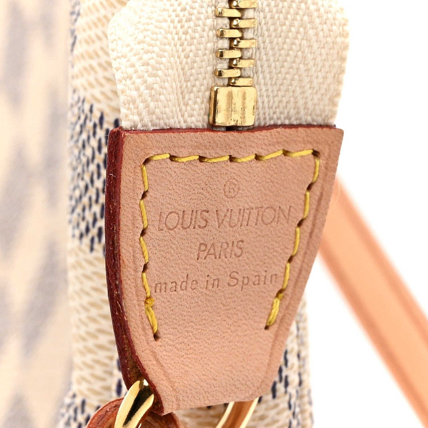 Louis Vuitton Damier Azur Pochette Accessories 6 of 9