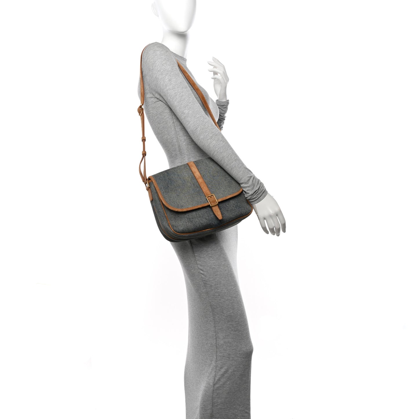 Denim Suede Medium Sorbonne Nikko Satin Rodeo Blue Cinnamon