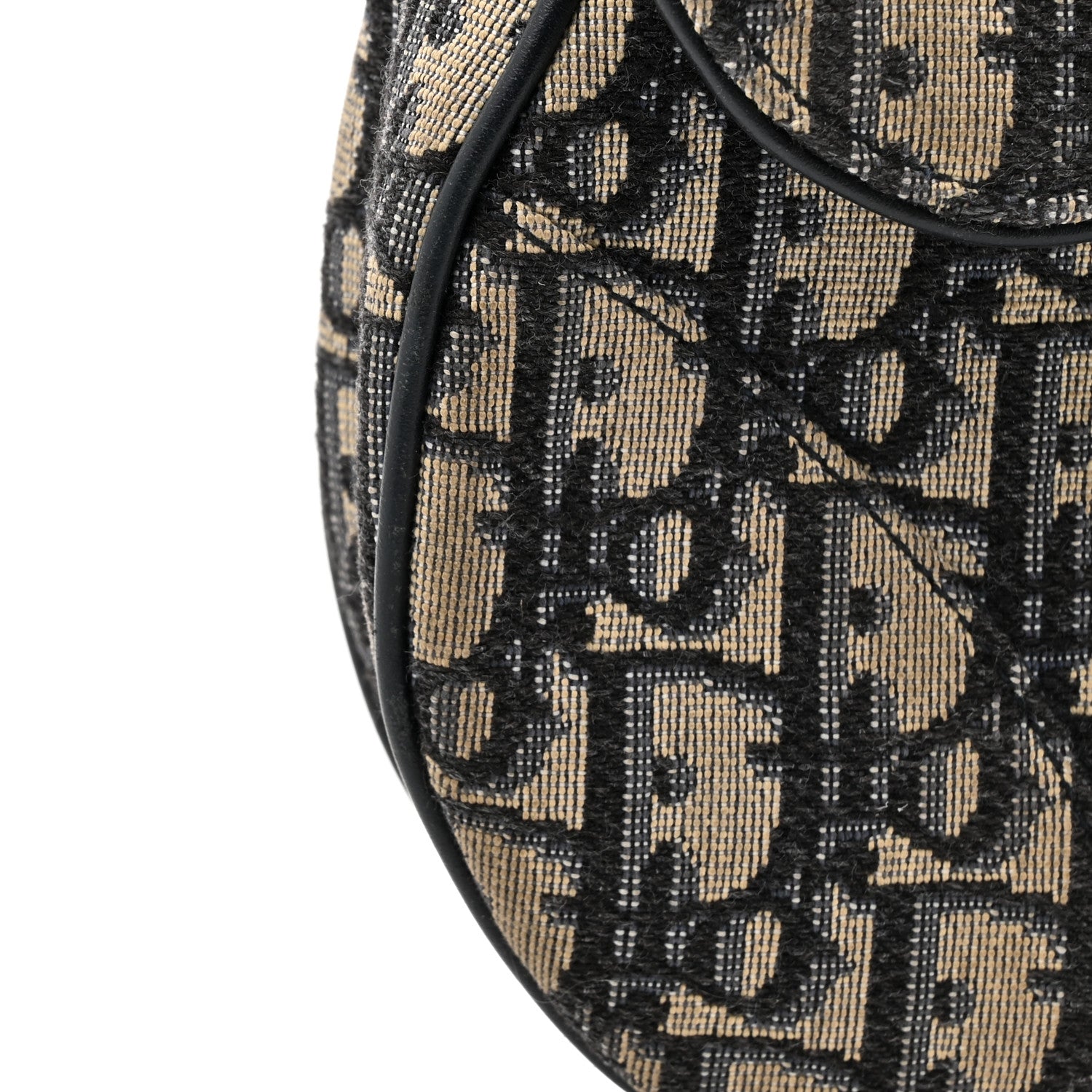 Christian Dior Oblique Saddle Bag Blue 15 of 18