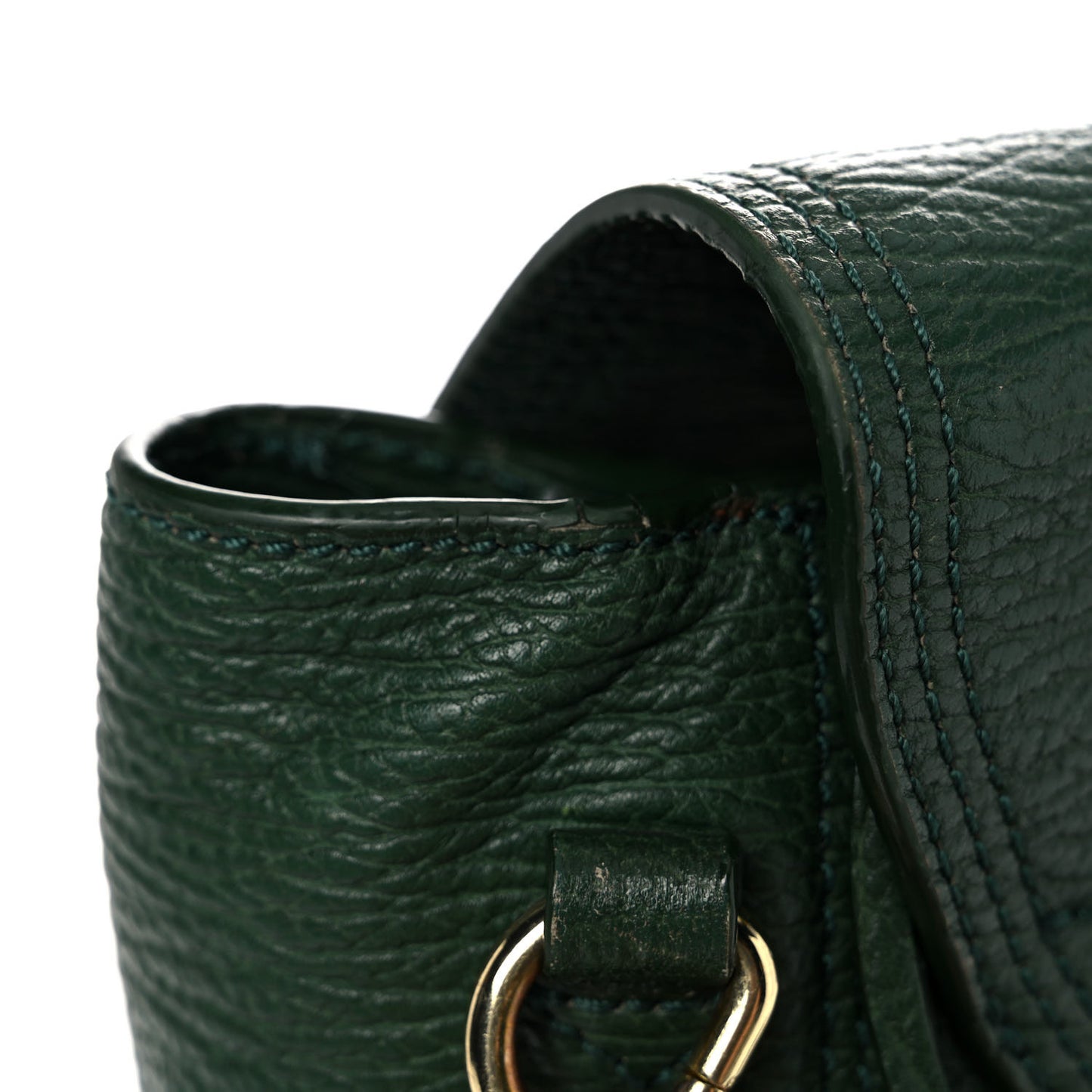 Textured Calfskin Medium Pashli Satchel Jade