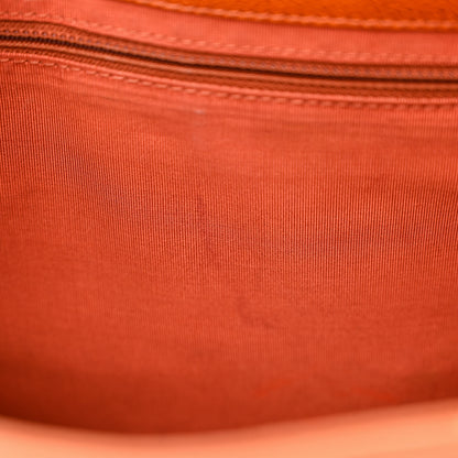 Chanel Caviar Logo Shoulder Bag Orange 8 of 11