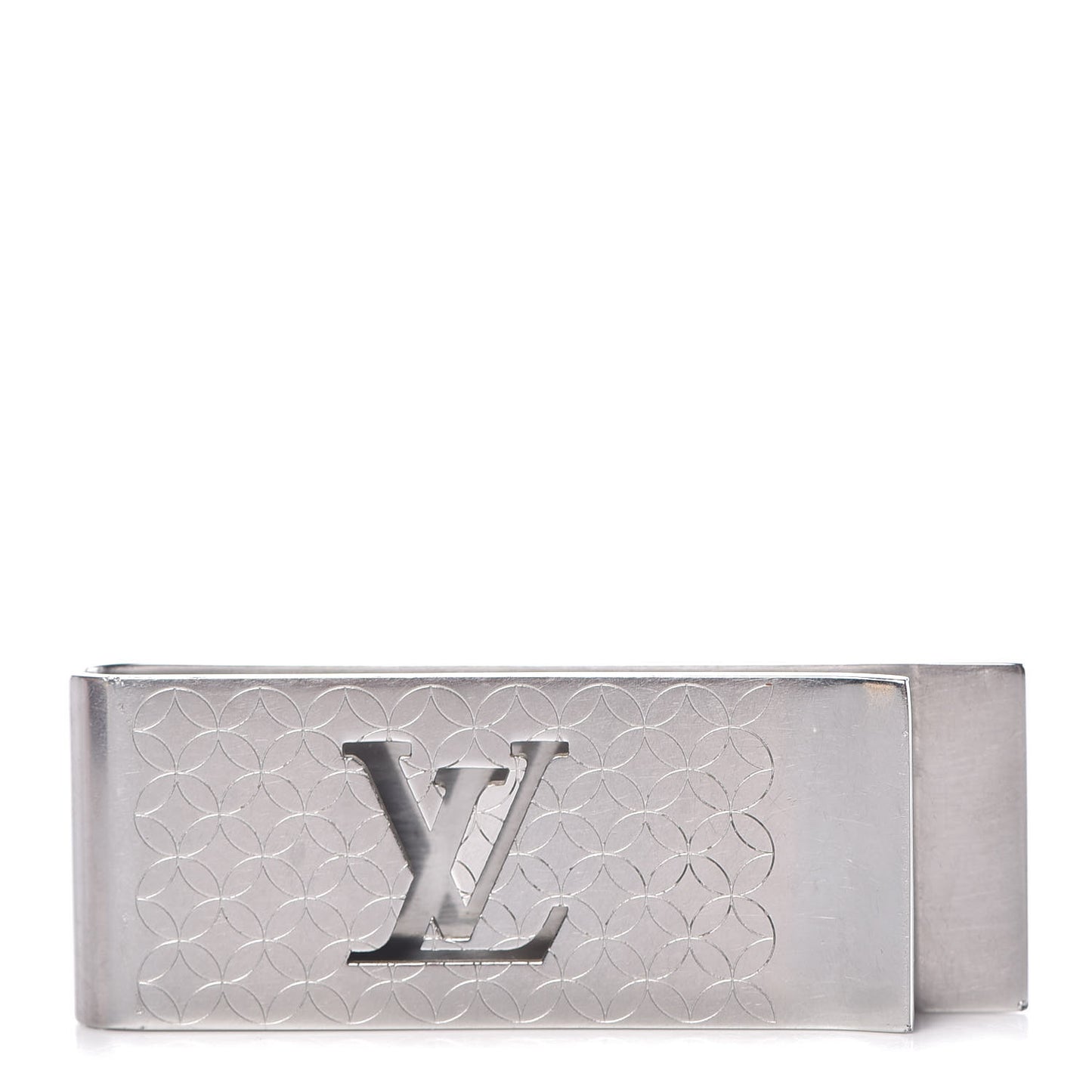 Metal Champs Elysees Money Clip Silver