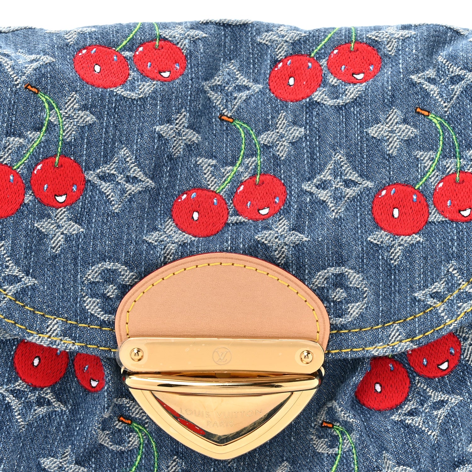Louis Vuitton LV X TM Monogram Denim Cerises Sunset 7 of 9