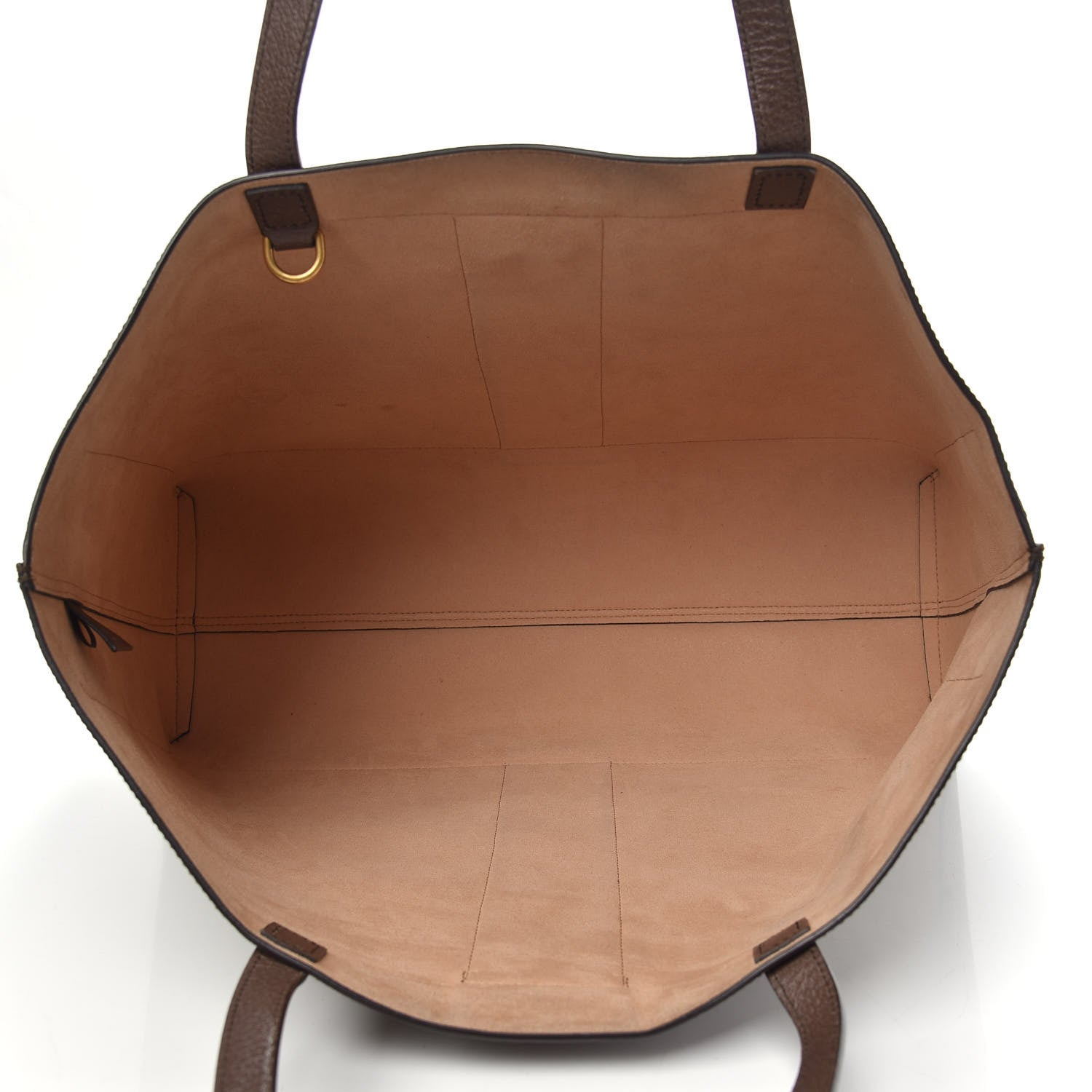 Gucci GG Supreme Monogram Web Ophidia Tote Brown 5 of 11