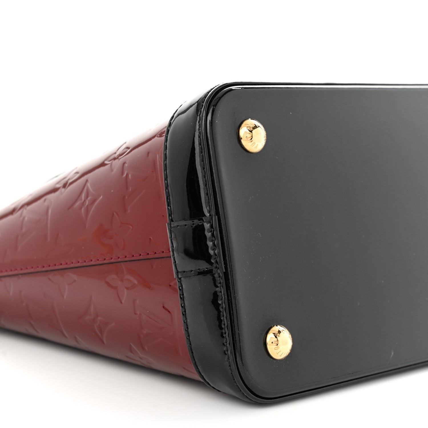 Louis Vuitton Vernis Lockit PM Griotte 9 of 10