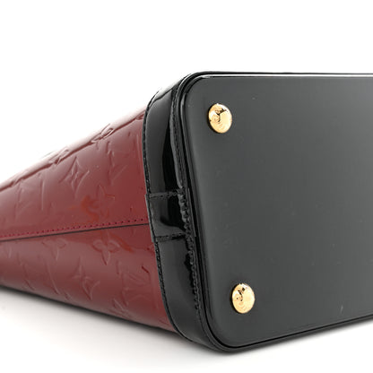 Louis Vuitton Vernis Lockit PM Griotte 9 of 10