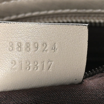 Gucci Monogram Medium Flat Messenger Bag Off White 7 of 9