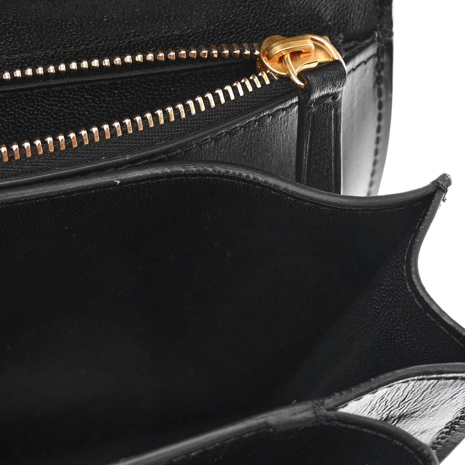 Celine Box Calfskin Medium Classic Box Flap Bag Black 12 of 13
