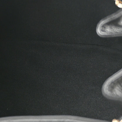 Chanel Glazed Aged Calfskin Quilted Small Duma Drawstring Backpack Black 4 of 9