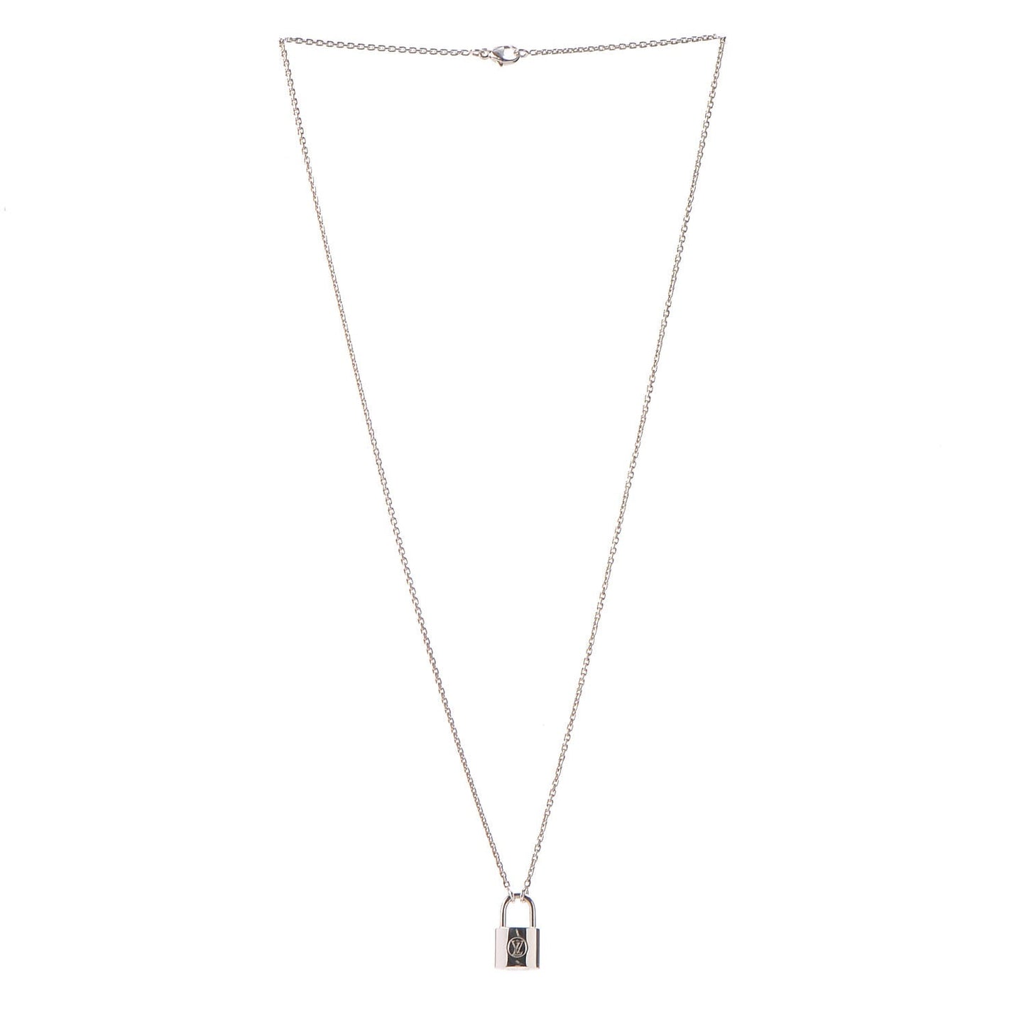 Sterling Silver Lockit Necklace