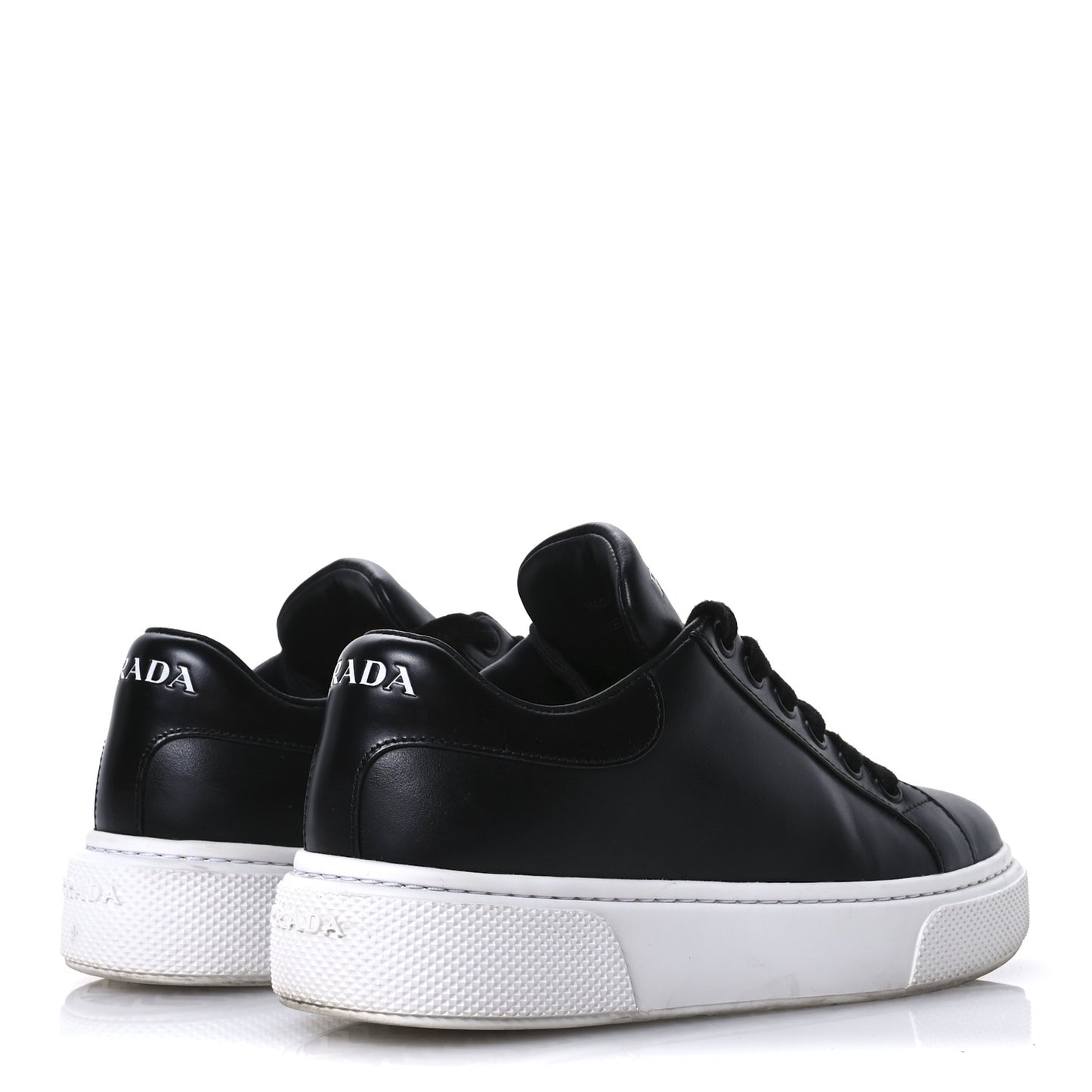 Vitello Soft Womens Low Top Sneakers 35 Black
