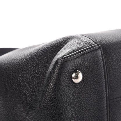 Louis Vuitton Veau Cachemire Soft Lockit MM Black 18 of 21