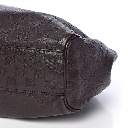 Gucci Guccissima Medium Sukey Tote Chocolate 9 of 10
