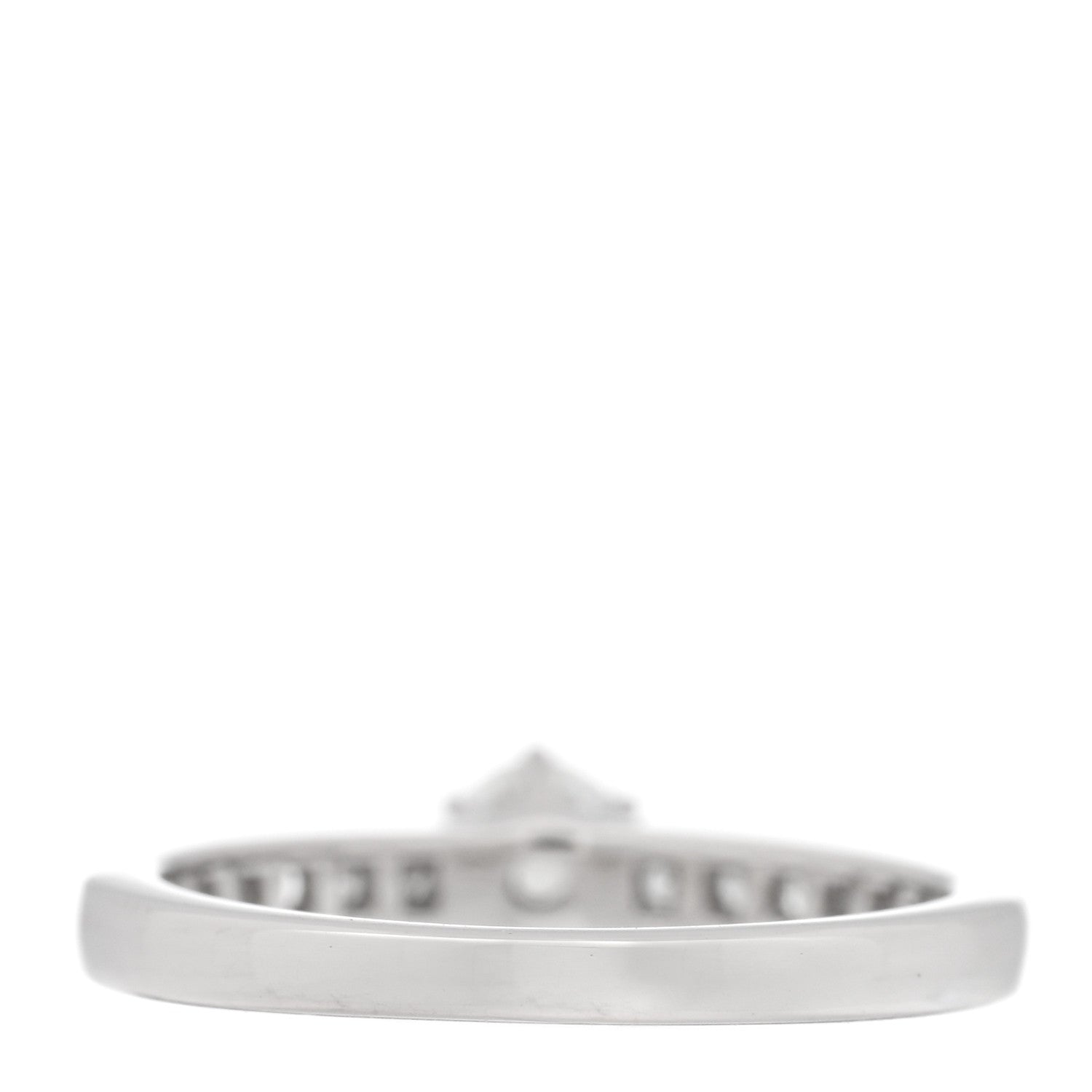 Tiffany Platinum Diamond .30ct Channel-Set Engagement Ring  51 5.75 3 of 4