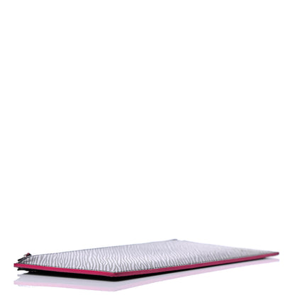 Louis Vuitton Epi Felicie Chain Wallet Zippered Insert Black Hot Pink 3 of 4