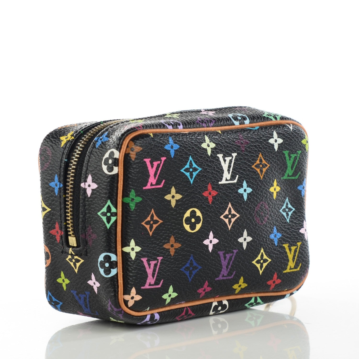 Louis Vuitton Monogram Multicolor Trousse Wapity Black 4 of 7