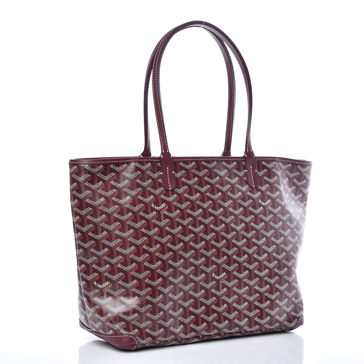 Goyardine Artois PM Burgundy