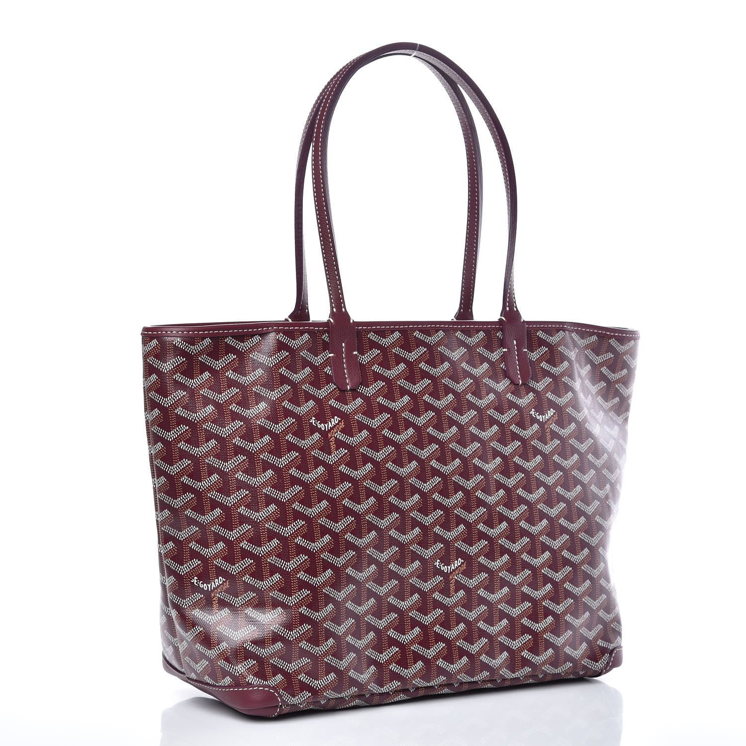 Goyard Goyardine Artois PM Burgundy 3 of 8
