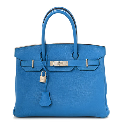Hermes Togo Verso Birkin 30 Bleu Zanzibar Malachite 1 of 12