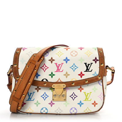 Louis Vuitton Monogram Multicolor Sologne White 1 of 8