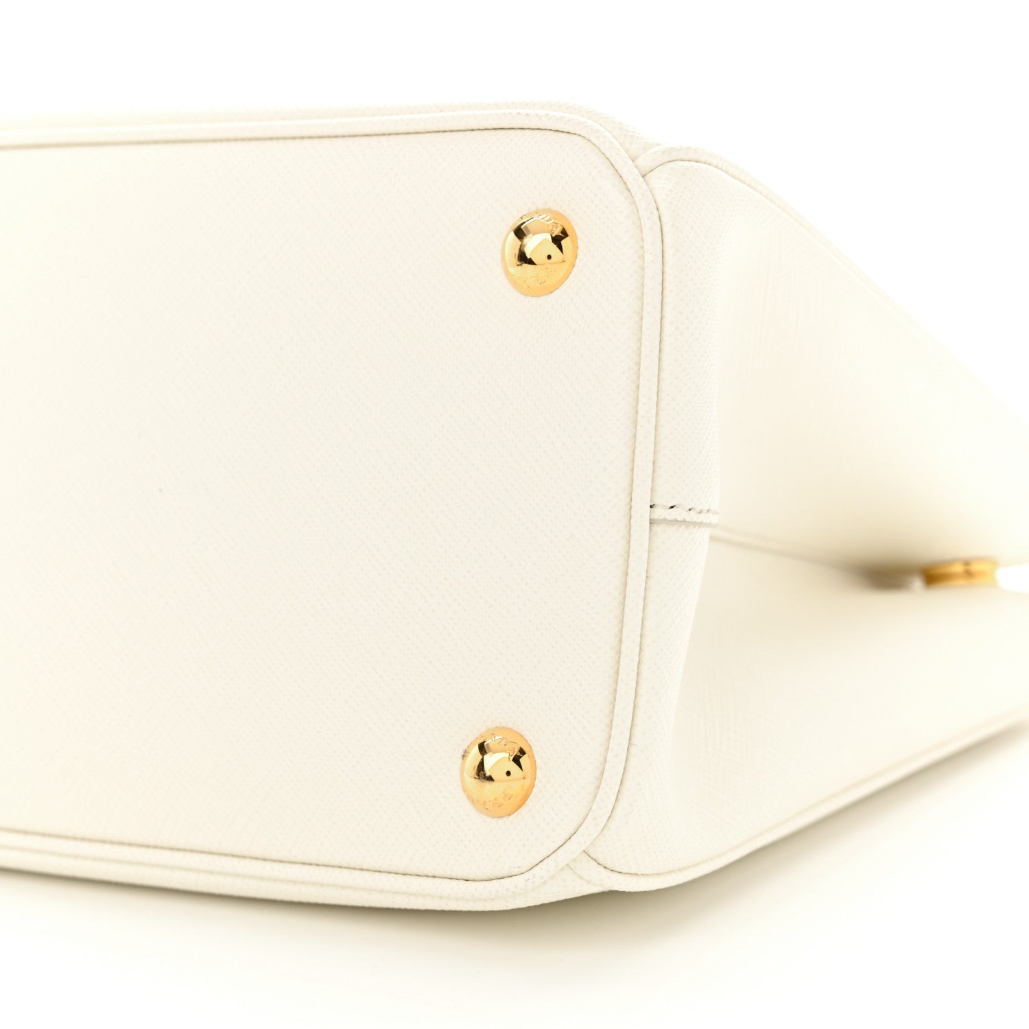 Prada Saffiano Lux Small Galleria Double Zip Tote White 9 of 9