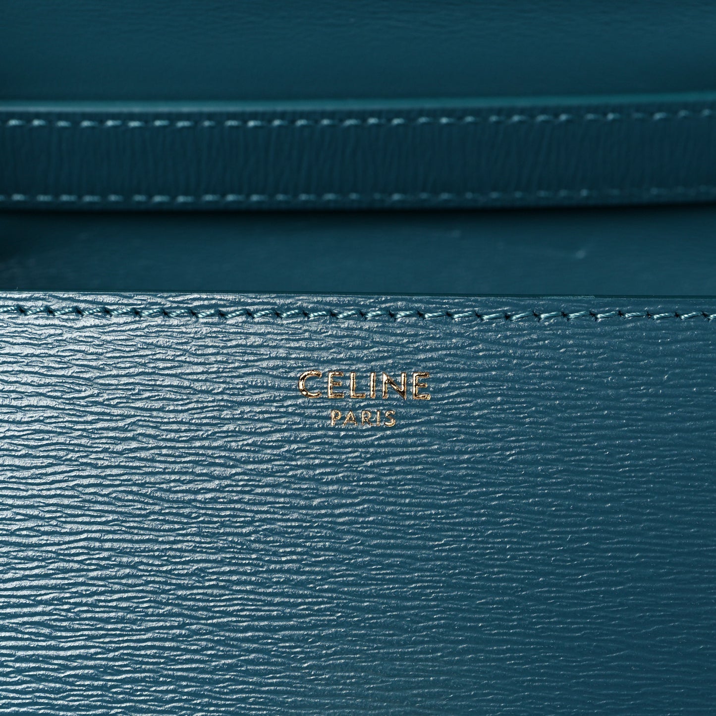 Liege Calfskin Teen Classic Box Flap Bag Prussian Blue