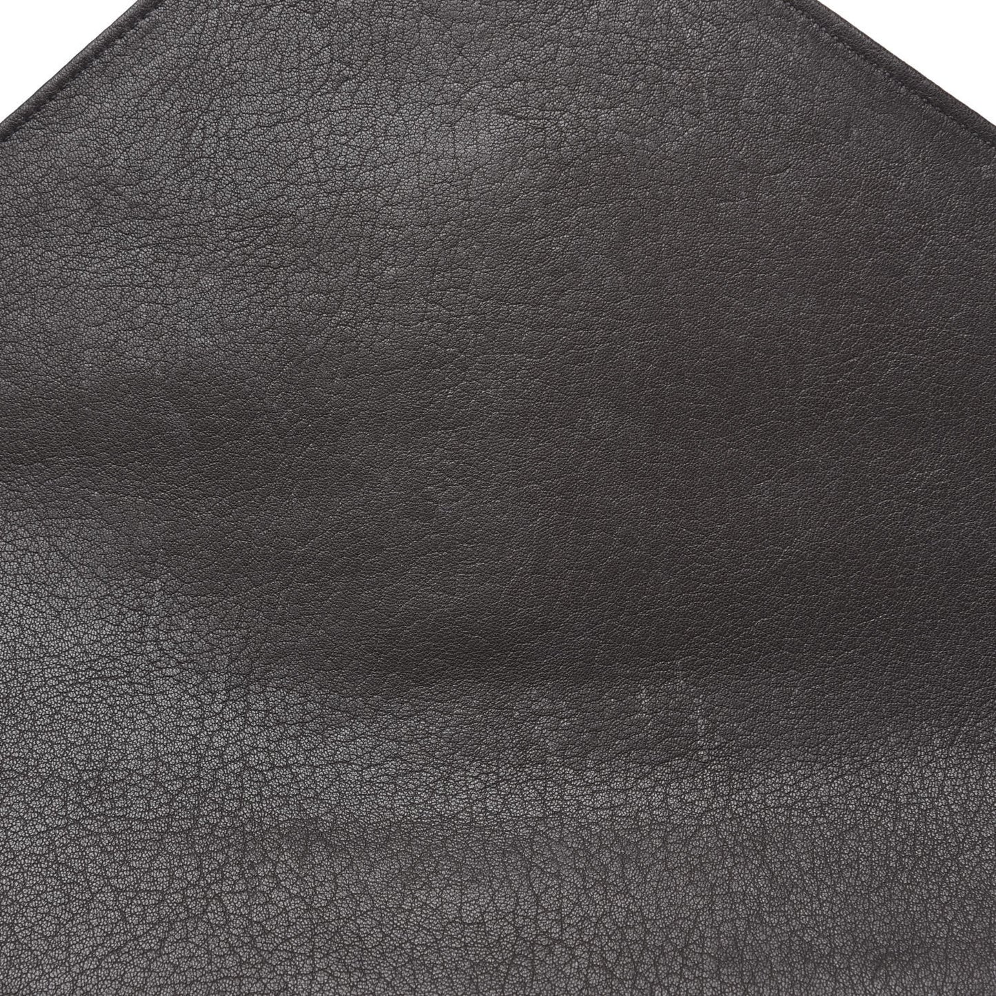 Sheepskin Matelasse Chevron Monogram Large College Satchel Dark Anthracite
