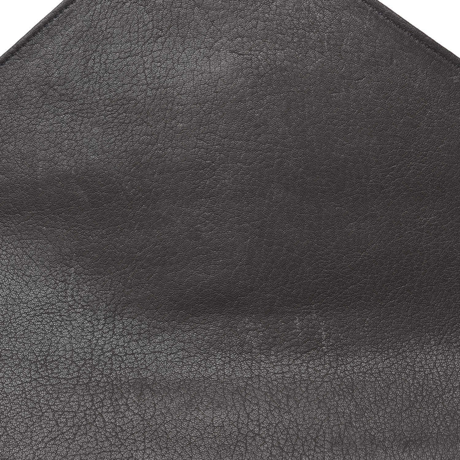 Saint Laurent Sheepskin Matelasse Chevron Monogram Large College Satchel Dark Anthracite 14 of 16