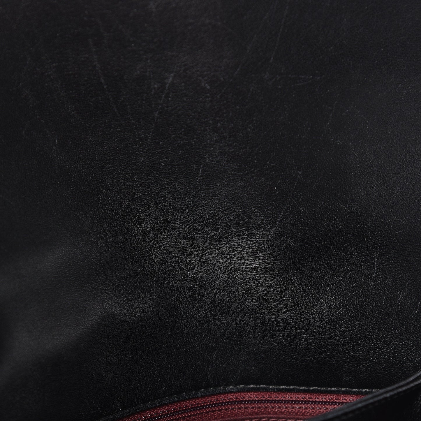 Lambskin Quilted Small Daily Supple Flap Black
